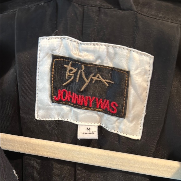 Johnny Was Black Tunic with Multicolor Embroidery - Picture 7 of 10